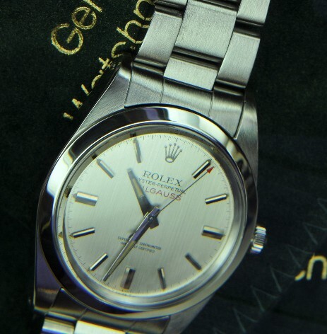 Vintage Rolex Milgauss after servicing at Genesis Watchmaking